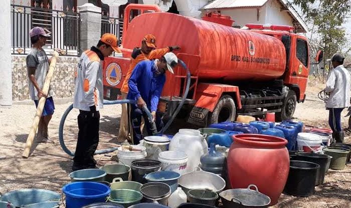 2 BPBD Bondowoso Berecana Bangun 12 Tandon Air Bersih 2019