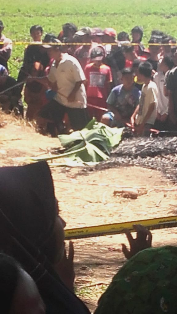 Heboh. Ditemukan Mayat Gosong di Dusun Kedawung. 2 IMG 20200125 WA0075