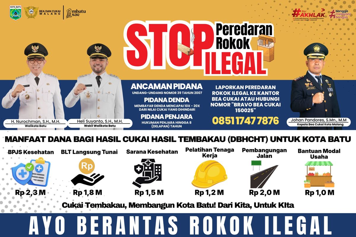 iklan cukai pemkot batu