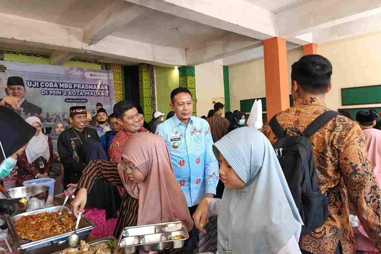 Uji Coba MBG Prasmanan di Kota Malang, Pemkot Kaji Penerapan Lebih Luas