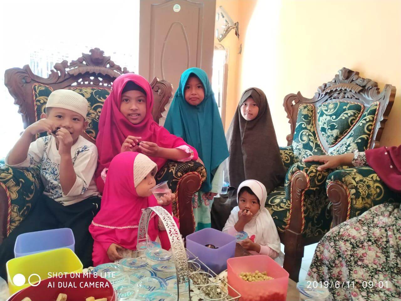Korban Kebakaran Rumah di Junrejo, Selasa (23/7/2019)