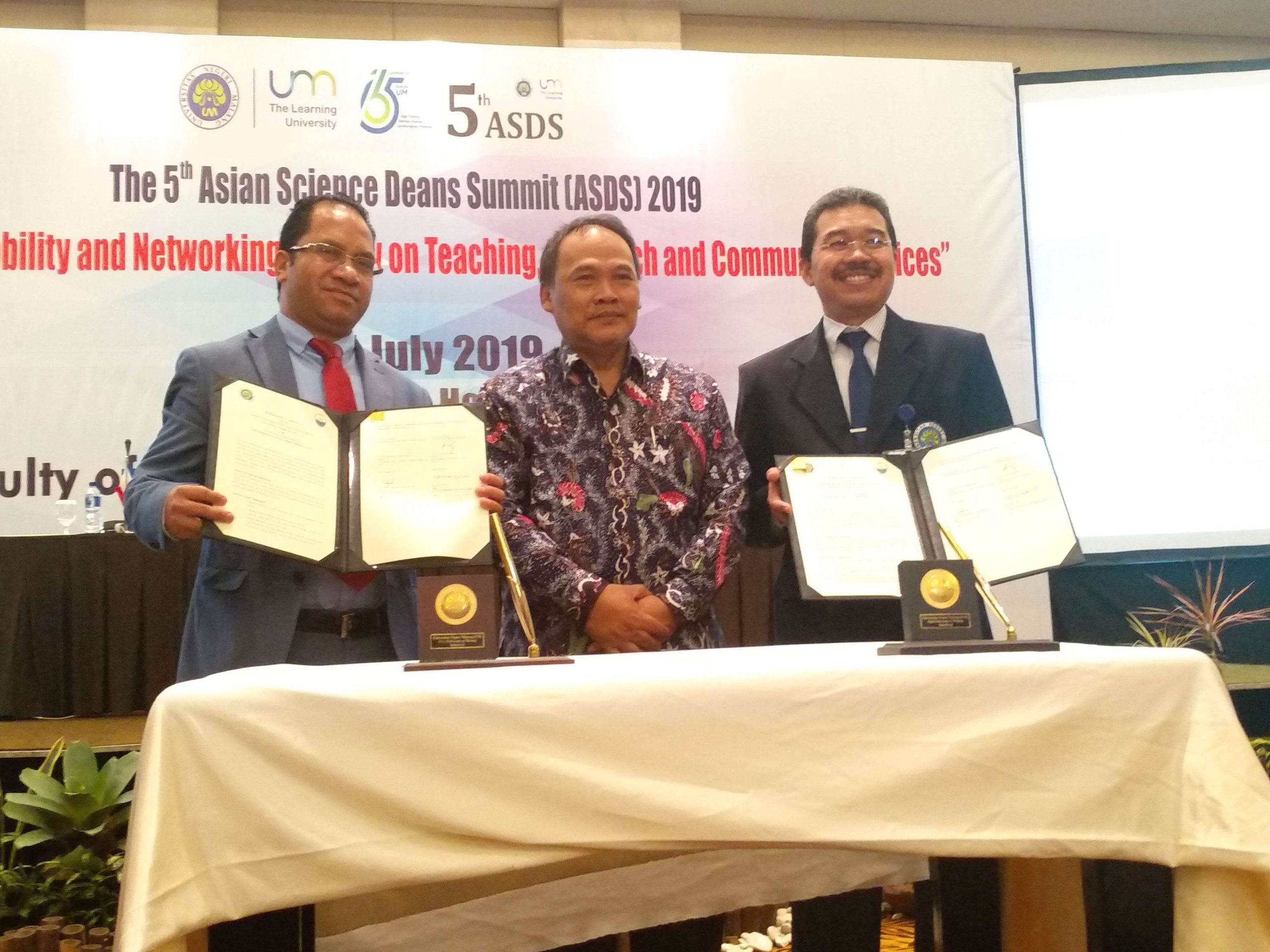 Sinergi Dekan FMIPA se-Asia Tingkatkan Kualitas Pendidikan Sains