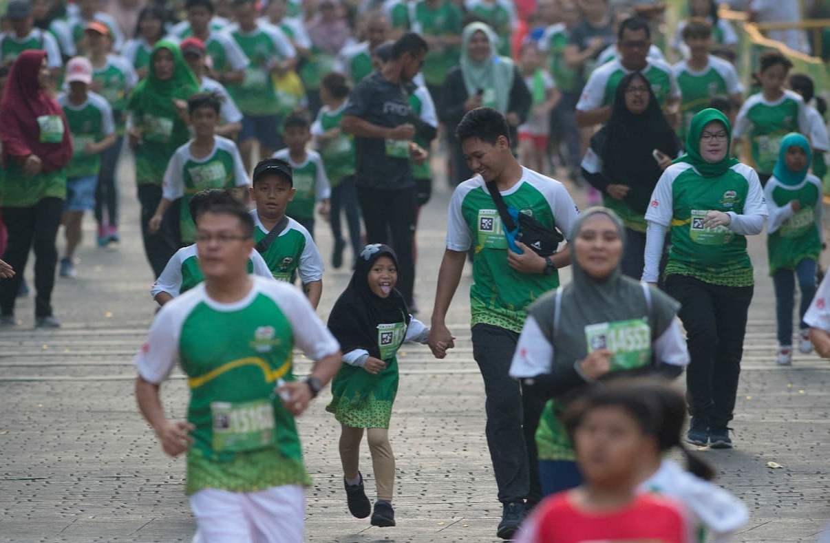 Animo 16.000 Peserta Sukseskan MILO Jakarta International 10K