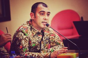 1. Nasim menyampaikan aspirasi konstituennya di senayan sam 1