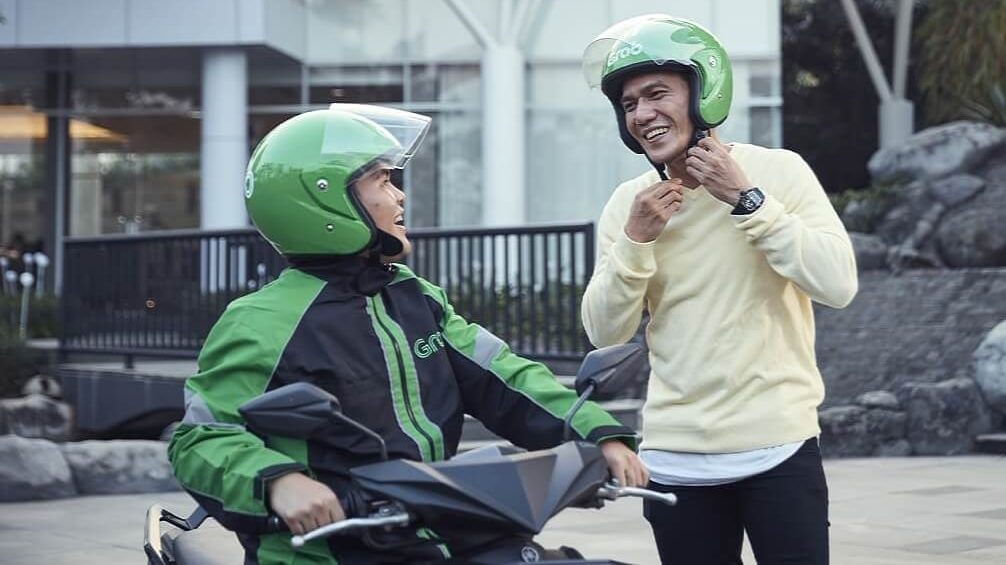 Usung #AntiNgaret, GrabBike Layani Pelanggan Tepat Waktu