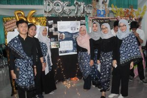 Beragam Batik Motif Anatomi Tubuh Dipamerkan Mahasiswa FK-UB
