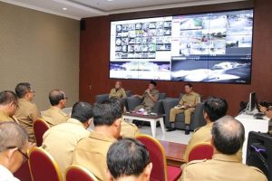 Pemkab Lamongan Kini Memiliki Ruangan Comand Center