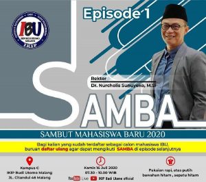 Go to Samba 2020 IBU Malang.