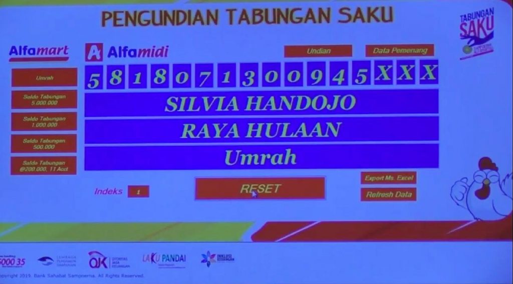 Pemenang Umroh TASAKU