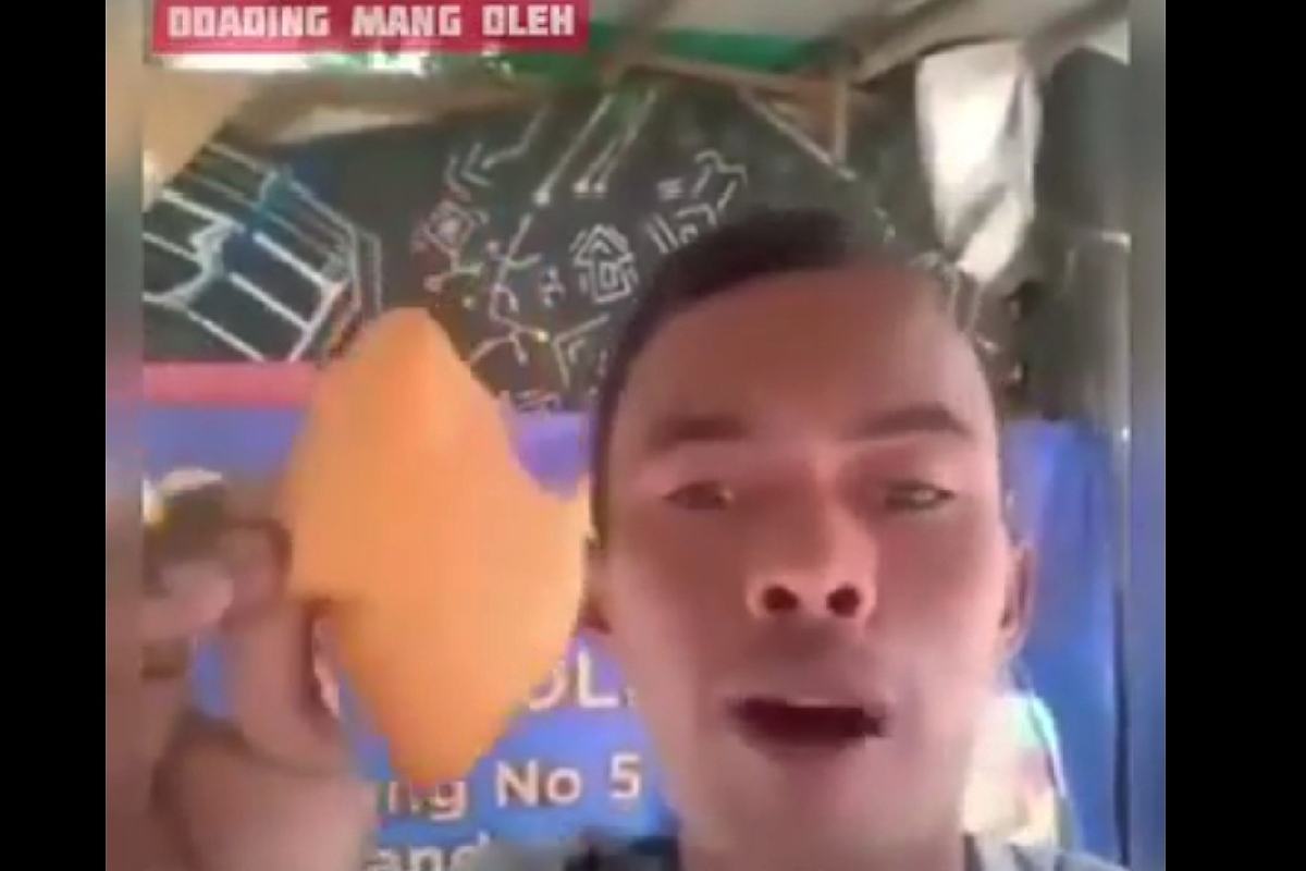 Ade Londok dalam video Odading Mang Oleh. (ist)