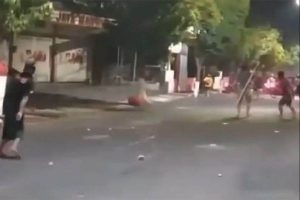 Bentrokan PSHT vs PSHW di Madiun