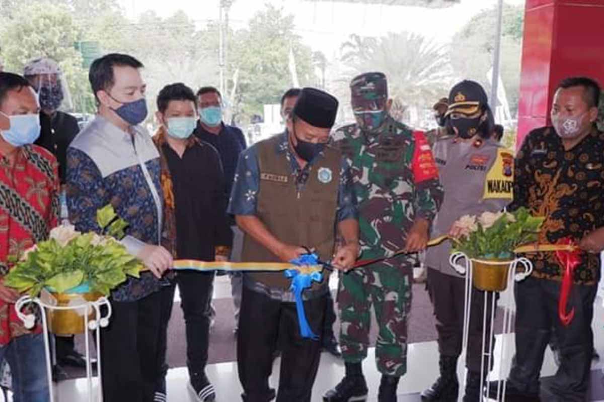 Bupati Fadeli Lounching Plaza Tangguh Lamongan