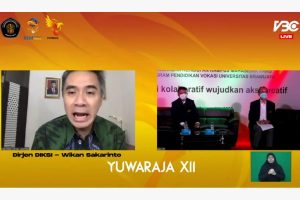 Dirjen Diksi Wikan Sakarinto memotivasi Maba Vokasi UB