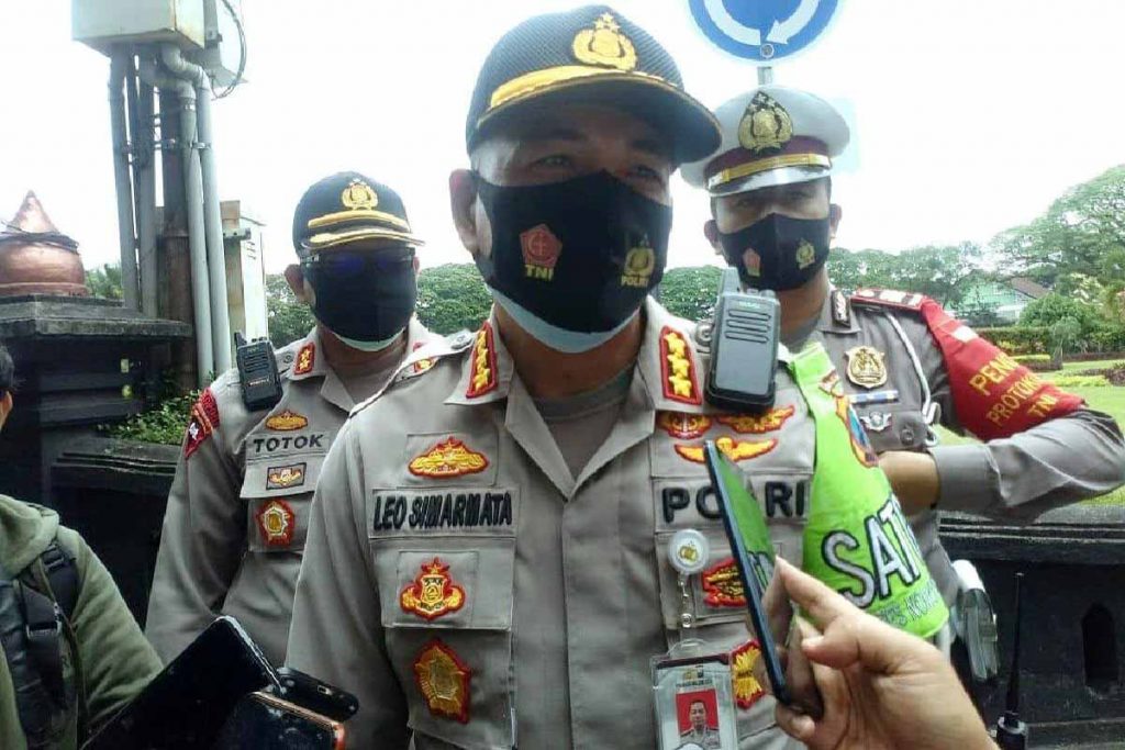 Kapolresta Malang Kota Kombes Pol Leonardus Simarmata. (riz)