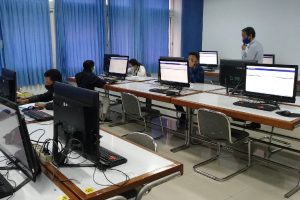 Pudir 1 Polinema sidak pelaksanaan tes offline.