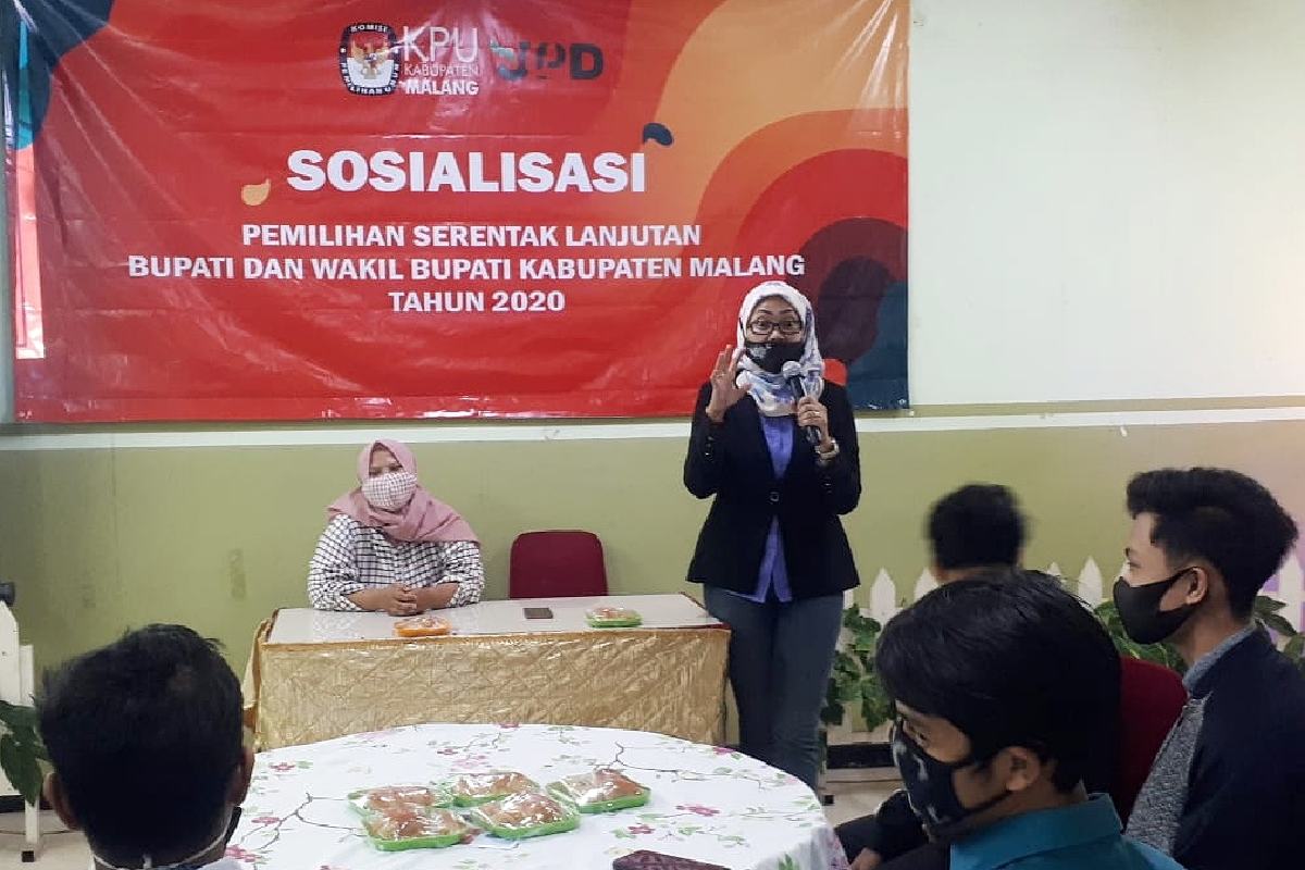 Sosialisasi kepada pemilih pemula