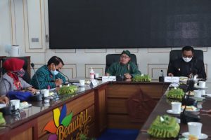 Walikota memimpin rakor pembelajaran. (ist)