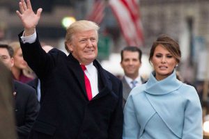 Donald Trump dan istrinya