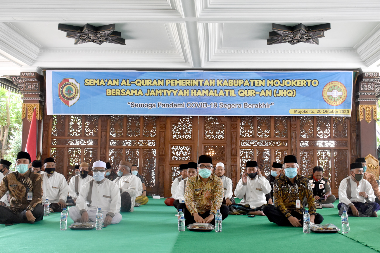 Kegiatan Semaan Al-Qur'an di Pendapa Graha Majatama