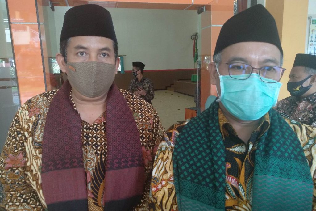 Kepala Kemenag Kota Malang dan Kakanwil Kemenag Jatim