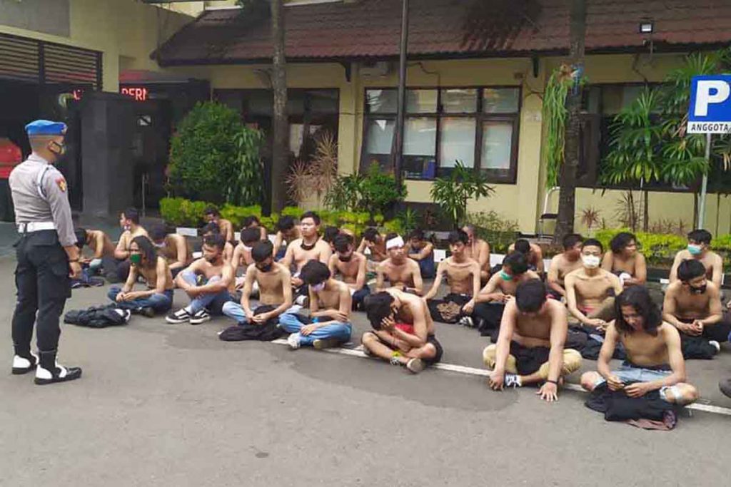 Massa provokator dan pelaku perusakan ditangkap