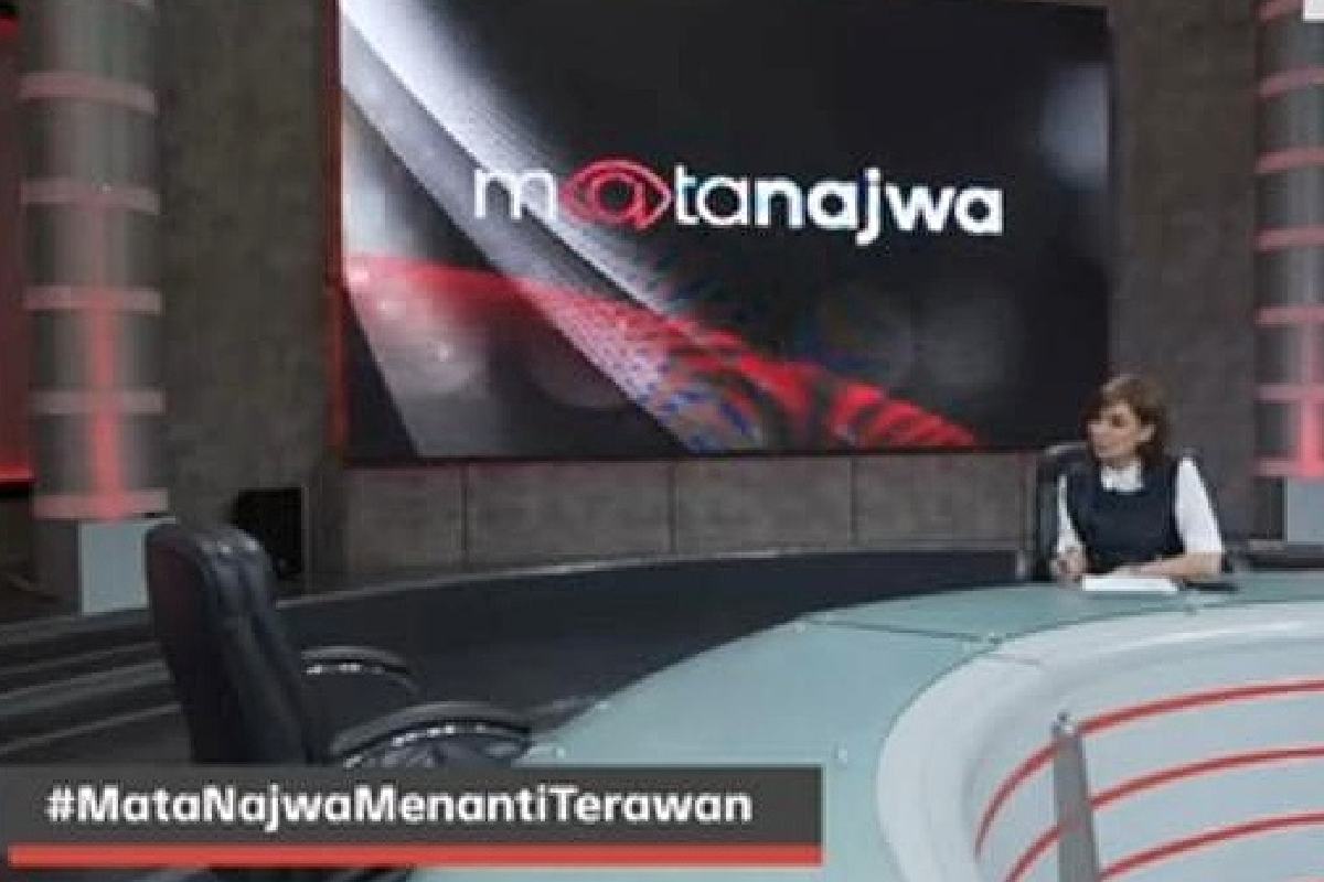 Najwa Shihab mewawancarai kursi kosong