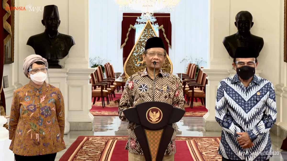 Menkopolhukam Mahfud MD - Perbolehkan Demo Kecam Prancis Asalkan Tertib