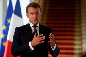 Presiden Prancis Emmanuel Macron - Indonesia Desak Prancis Tak Hubungkan Islam dengan Teroris