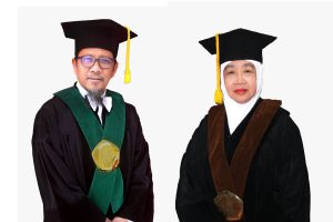 Prof dr Mohammad Saifur Rohman, SpJP (K), PhD, dan Prof Dr Ir Sucik Maylinda, MS - UB Kukuhkan Profesor Baru dari FK dan Fapet