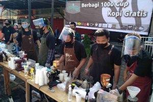Kompak bersinergi mengolah racikan kopi