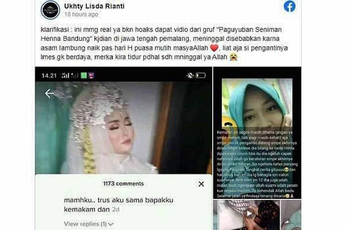 Kisah viral pengantin