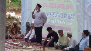 Fandi Akhmad Yani saat bertemu masyarakat di Desa Siwalan Kecamatan Panceng - Pasangan NIAT Prihatin Masyarakat Gresik Susah Cari Kerja di Daerah Sendiri