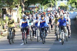 Gowes Wisata bersama Pemkot Probolinggo - Gowes Peringati Haornas, Kenalkan Sumber Mata Air Mutiara