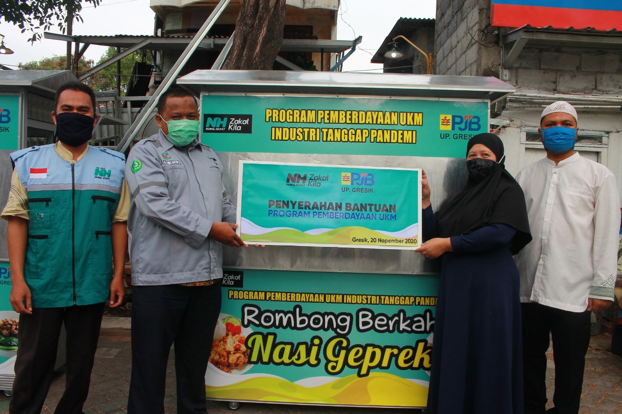 Bersama NH Zakatkita, PT PJB Dorong Pemulihan Ekonomi di Masa Pandemi
