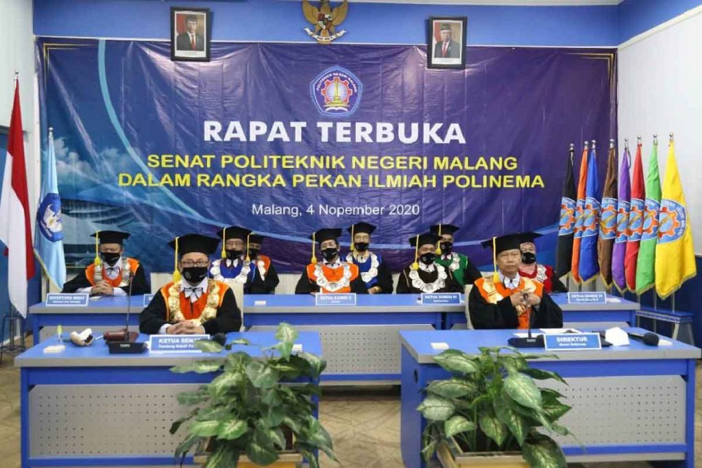 Jajaran Senat, Komisi dan Direktur Polinema