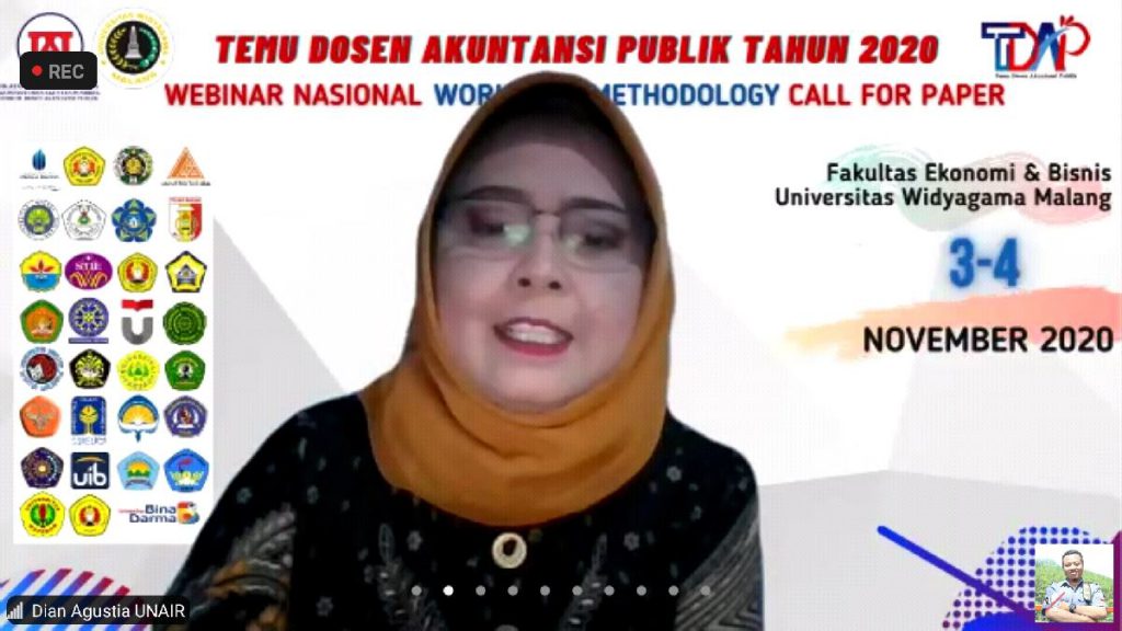 Ketua IAI KAPd Prof Dr Dian Agustia
