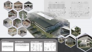 Konsep tim Creature: Stasiun Kereta Api Modern dengan Prinsip Green Architecture - ITN Sabet Juara 3 & 4 Konsep Stasiun KA Ramah Lingkungan Nasional