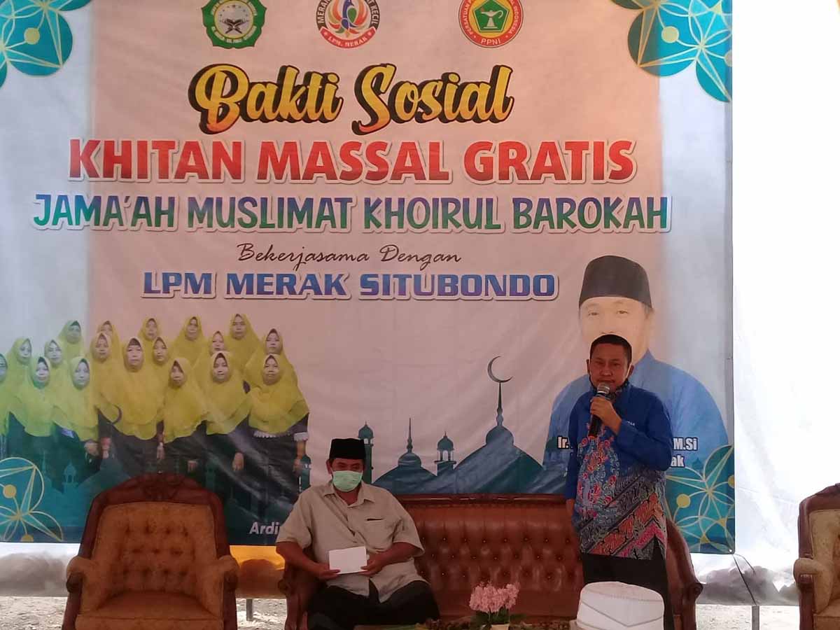 LPM MERAK Gelar Bakti Sosial Khitanan Massal Gratis