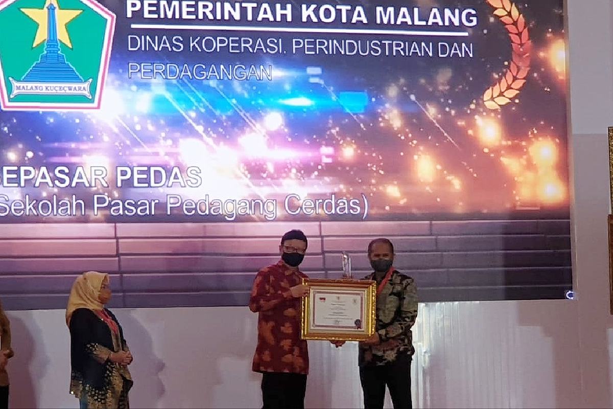 Berkat Pedagang, Sepasar Pedas Raih Top 45 Inovasi Pelayanan Publik 2020