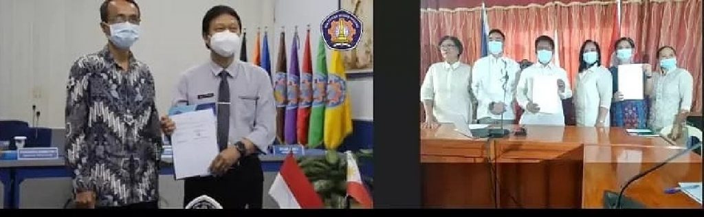 MOU secara online Polinema - ISPSC Filipina. (ist)
