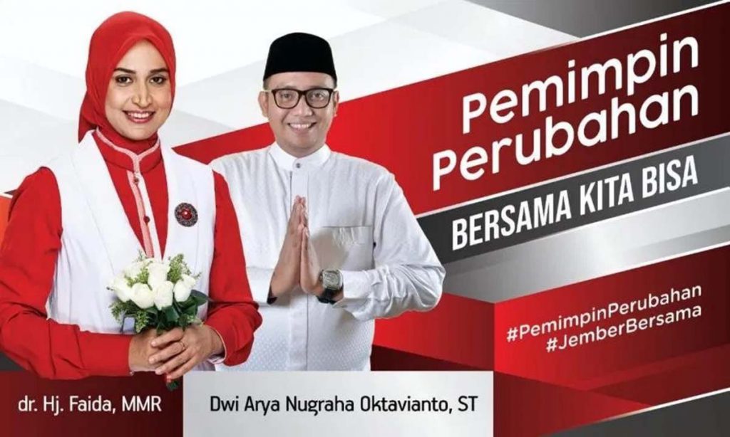 Pasangan No 1 di Pilkada Jember (Faida - Vian) - Siap Melayani dan Memberi Solusi