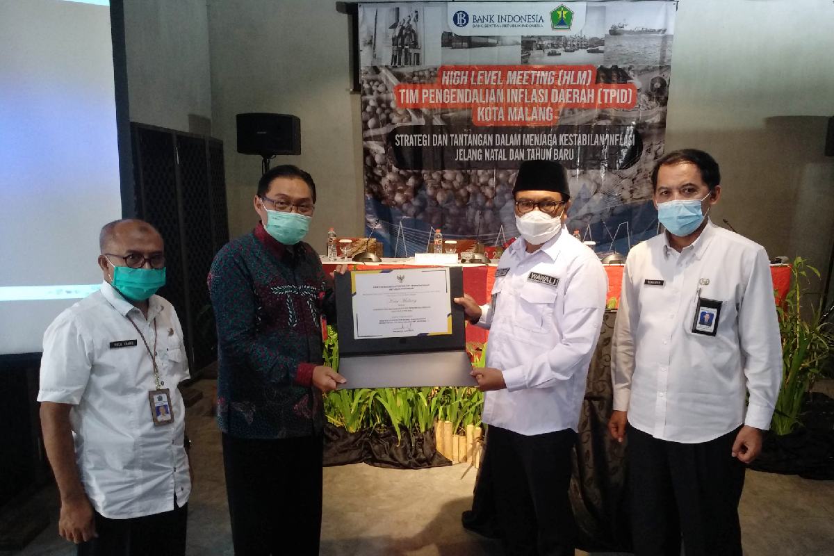 TPID Kota Malang Sukses Kendalikan Inflasi 2020