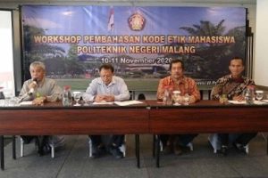 Senat Polinema bahas Kode Etik Mahasiswa -