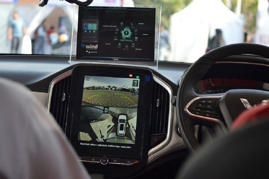 Tersematkan teknologi Wuling Indonesian Command (WIND)