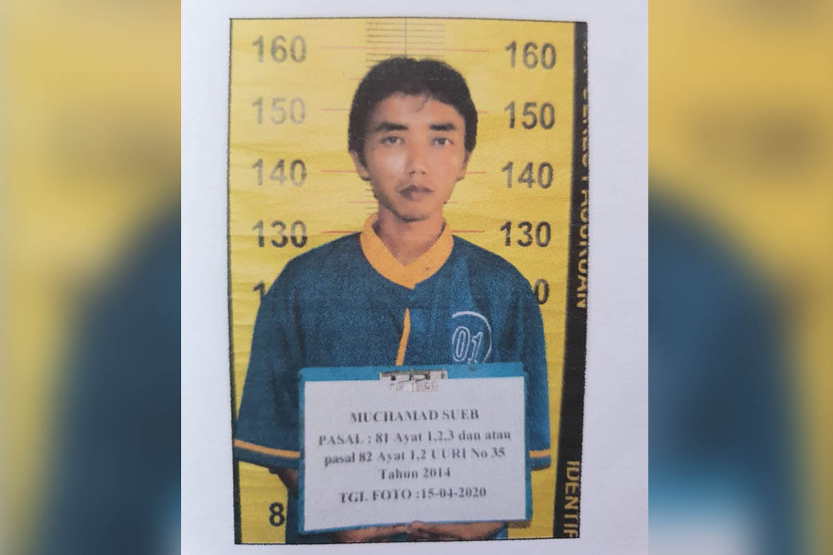 Terdakwa M.Sueb Tervonis 13 tahun penjara, akibat mencabuli anak tirinya - Cabuli Anak Tiri, Diganjar 13 Tahun Penjara