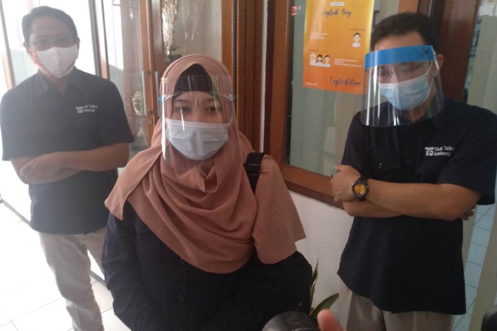 Ifa Choirunnisa, didampingi waka bidang lainnya