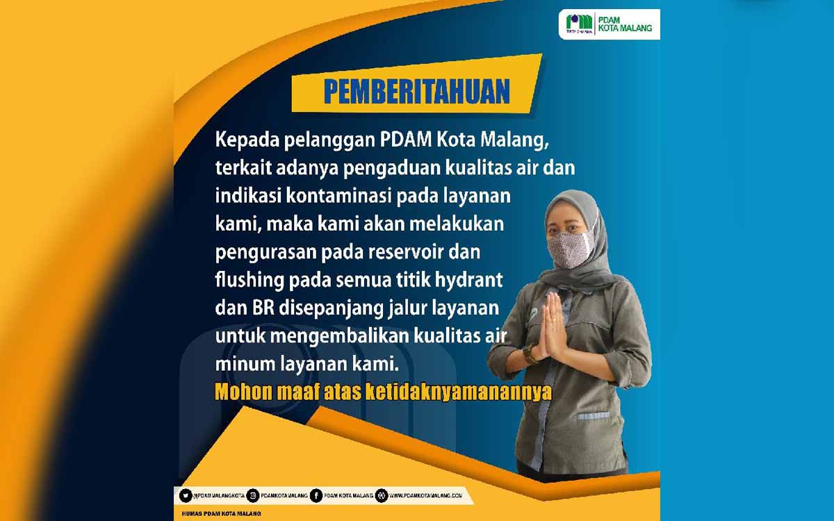 Warga Keluhkan Air Keruh & Berminyak, PDAM Kuras Reservoir dan Flushing Hidran