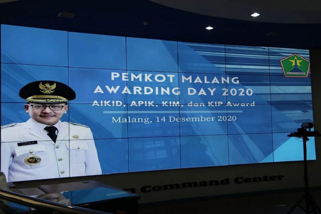 Awarding Day 2020. (ist) - Pemkot Malang Awarding Day 2020 Apresiasi 29 Layanan Publik Terbaik
