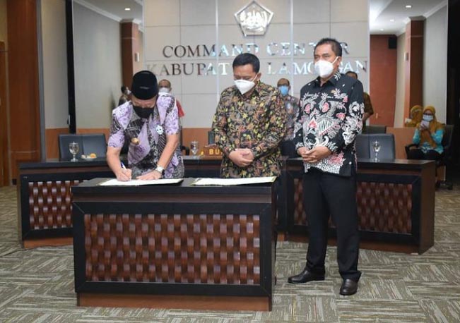 BPK Apresiasi Kinerja Pemerintah Daerah Kabupaten Lamongan