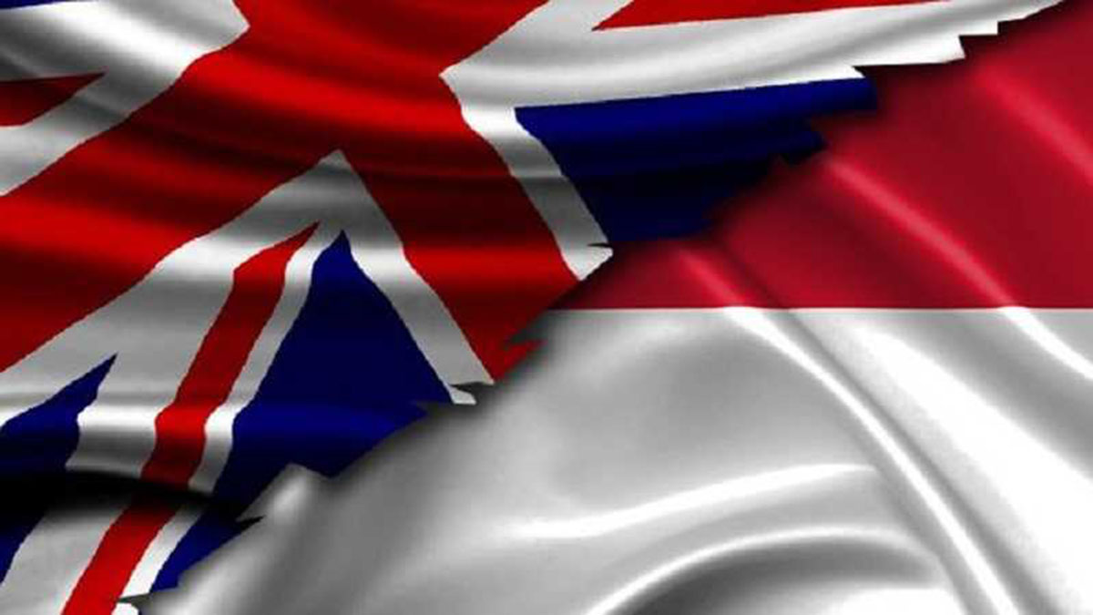Bendera Inggris. (ist) - Indonesia Perketat Penerbangan Dari Inggris